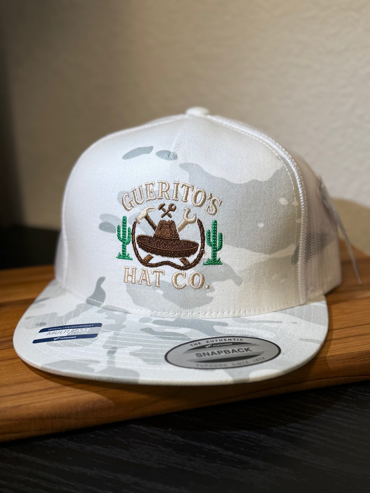 Multi Camo Flat Bill